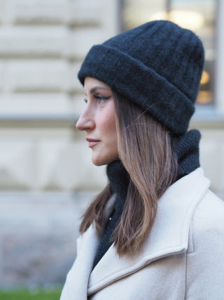 HAVU Pipo | Merino-Possum | Charcoal Grey