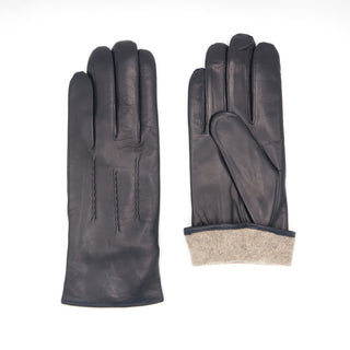 ARNO Pitkäsorminen Lambnappa Cashmere blend NAVY