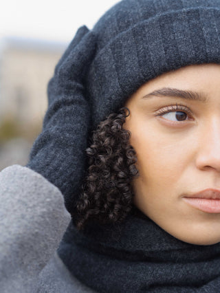 HAVU Pipo | Merino-Possum | Charcoal Grey