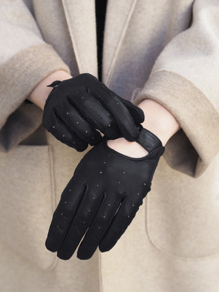 TESSA Kosketusnäyttökäsine Lammas | Vuoriton | Black