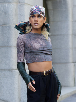 RENATA Nahkavyö | Kasviparkittu Nauta | Dark Brown / Gold