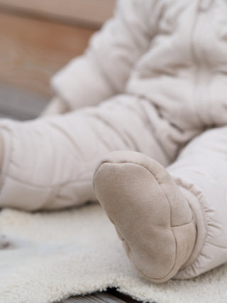 BEBE Vauvan Töppöset | Lampaan turkis | Beige