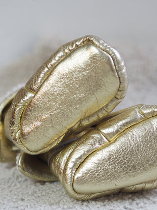 BABY Vauvan Töppöset | Poro | Karitsan turkis | Gold