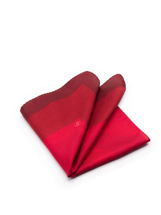 SELENE Silkkitaskuliina | 33 x 33 cm | Red