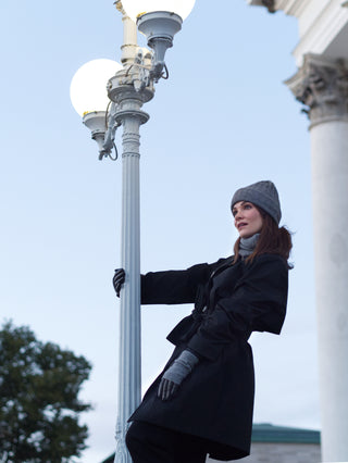 HAVU Pipo | Merino-Possum | Shale Grey