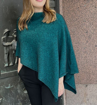 VUONO Huiviponcho | Merino-Possum | Paua