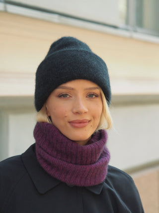 SAANA Pipo | Merino-Possum | Charcoal Grey