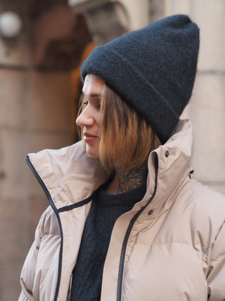 SAANA Pipo | Merino-Possum | Charcoal Grey