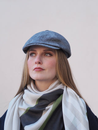 Bob Cap | Linen | Blue