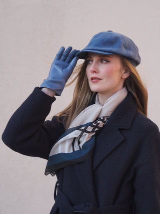 Bob Cap | Linen | Blue