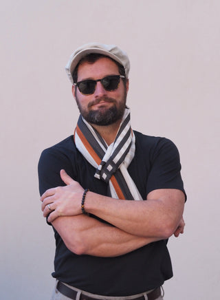 Fred Flat Cap | Linen | Taupe