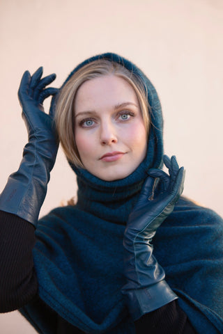 SISU Tuubihuivi | Merino-Possum | Petrol