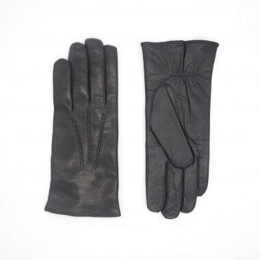 ASSERI Touchscreen Glove | Hairsheep | Cashmere | Black