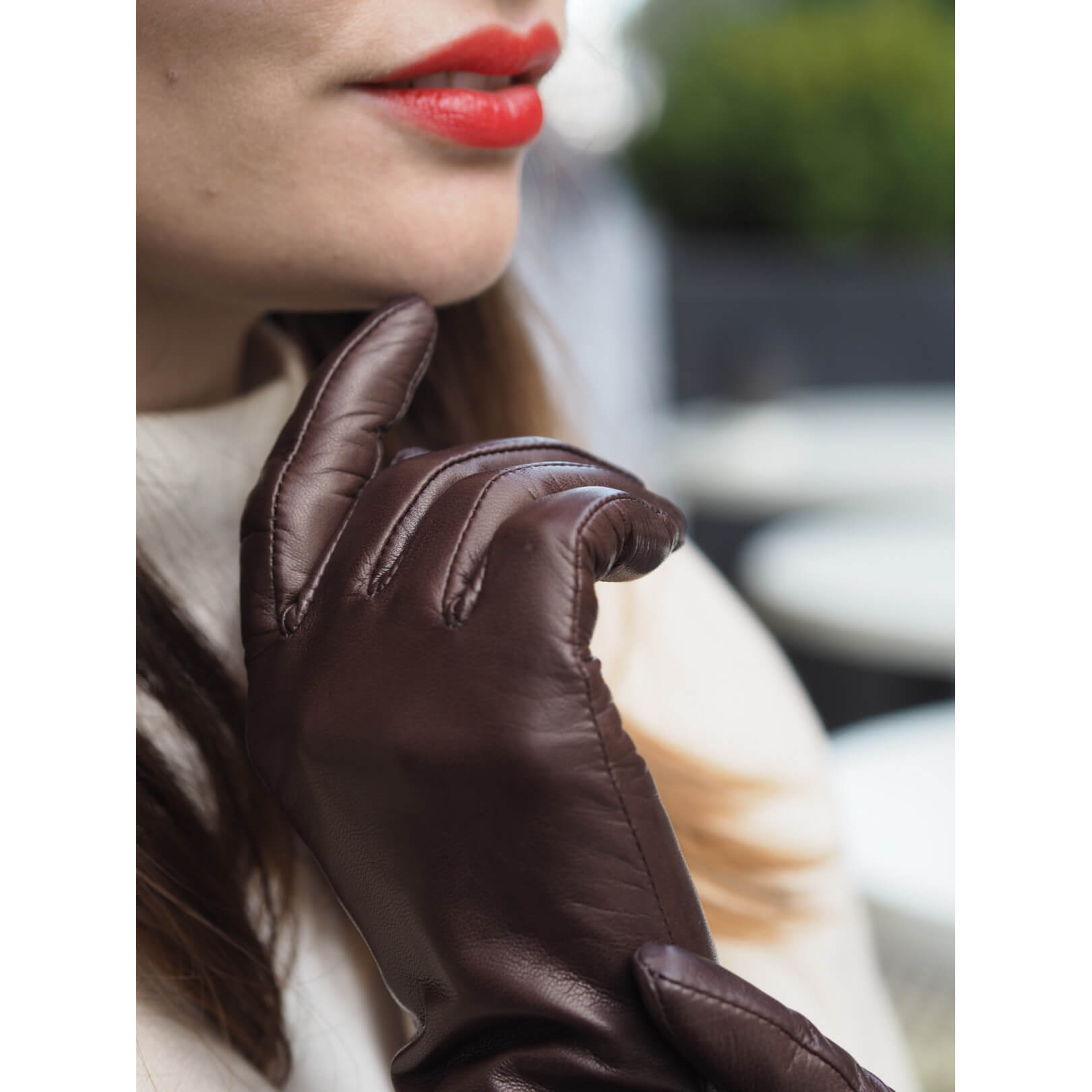 Womens deals tan gloves