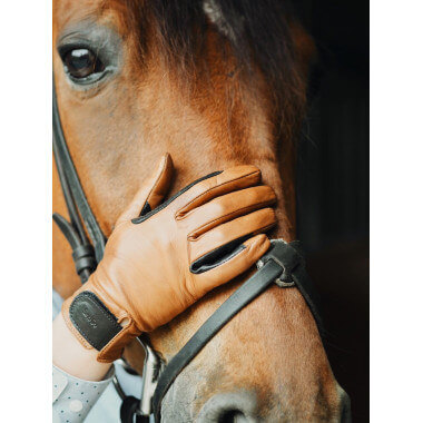 VAULA Horse Riding Gloves | Unlined | Camel