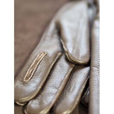 ANSA Hunting Gloves | Elk | Wool | Brown