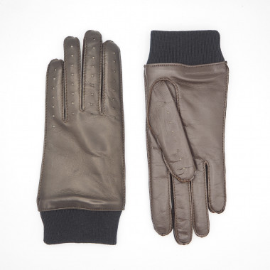 TIITUS Touchscreen Gloves Lambnappa Wool TAN