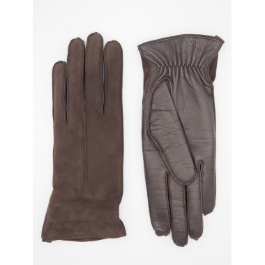 MIISA Touchscreen Gloves DARK BROWN Cashmere