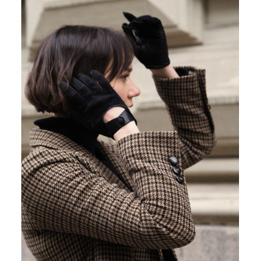 CATHY Touchscreen gloves | Hairsheep | Unlined | Black