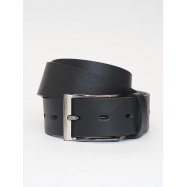 LONDON Leather Belt | Unisex | Black