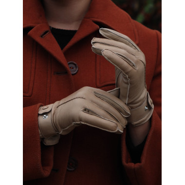 ALMA Touch screen Gloves NUDE Cashmere Blend
