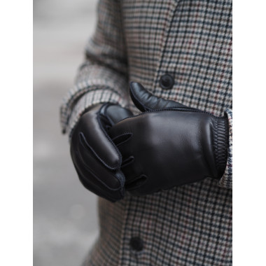 JAN Touchscreen Gloves | Hairsheep | Wool | Black