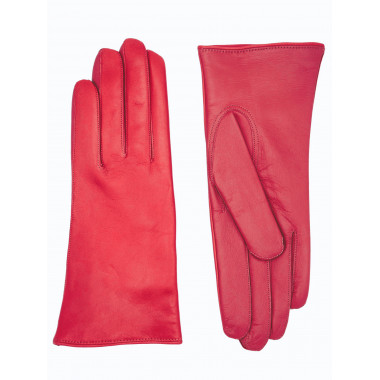 KIIA Tousch screen Gloves Lambnappa Cashmere blend RED