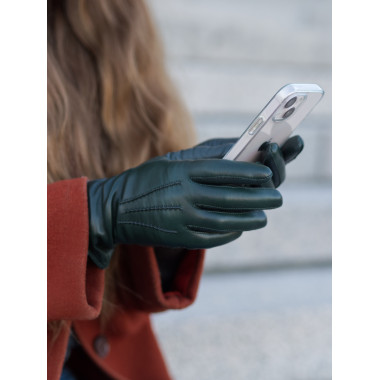 LIIA Touchscreen Lambnappa AGAVE Cashmere blend