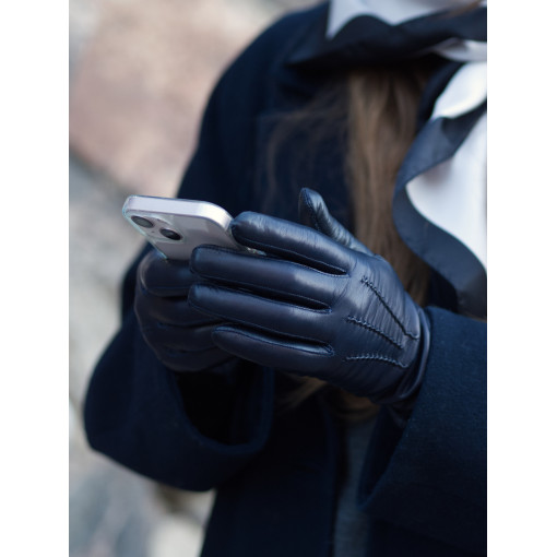 navy touchscreen gloves