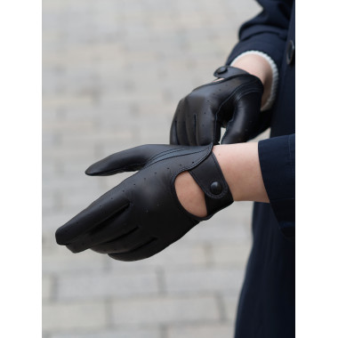TESSA Touchscreen Glove Lambnappa BLACK Unlined