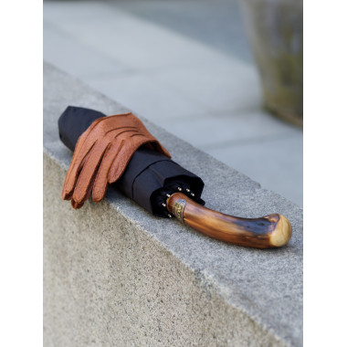 DROP Sateenvarjo | Telescopic | Chestnutroot / Black