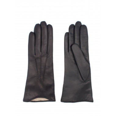 LIIA Touchscreen glove Lambnappa BLACK Cashmere blend