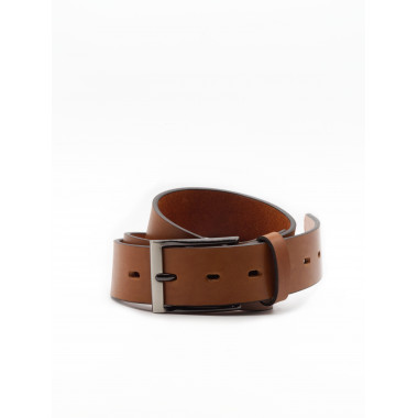 London Leather Belt | Unisex | Cognac