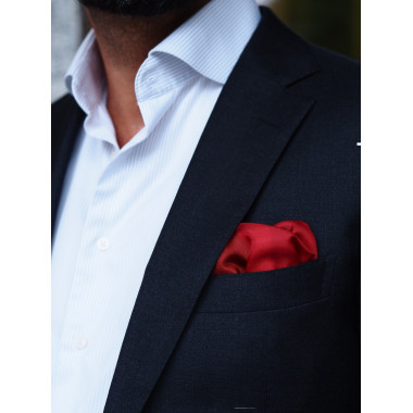 SELENE Handkerchief RED 100% Silk