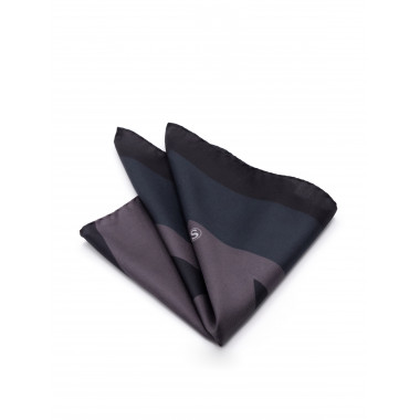 SELENE Handkerchief BLACK 100% Silk