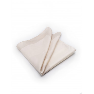 SELENE Handkerchief | 100% Silk | Ivory