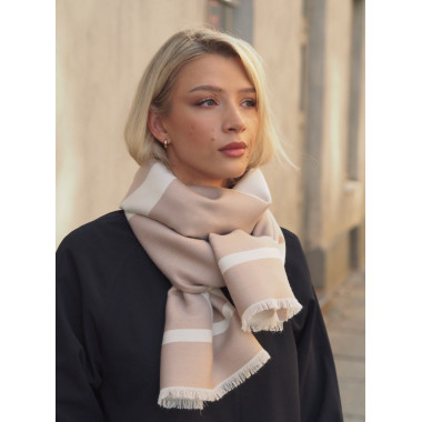 BELLEZZA Scarf | Wool | Dust Rose