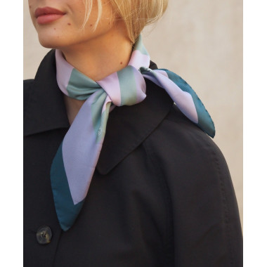 COLUMBA Silk Scarf | 70 x 70 cm | Pastel