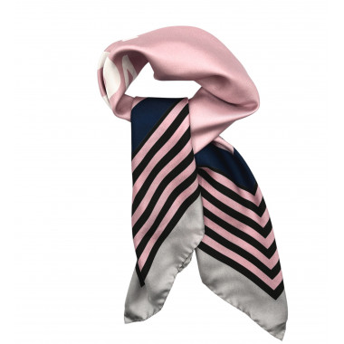 REGINA Silk Scarf | 90x90 | Rosa