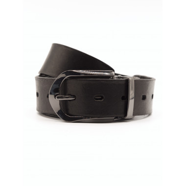 GRACE Leather Belt | Unisex Belt | Black