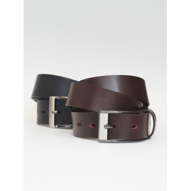 LONDON Leather Belt | Unisex | Brown