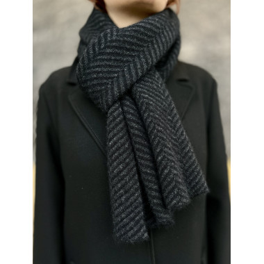 VEGA Huivi | Merino-Possum | Black / Charcoal