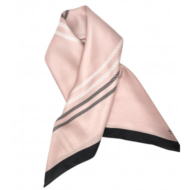 SERENA Silk Scarf | 70 x 70 cm | Rose