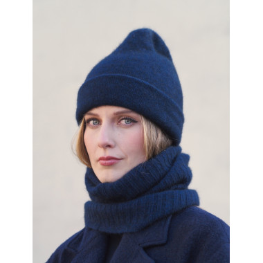 SISU Neckwarmer | Merino-Possum | MARITIME