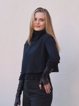 SALLA Kauluri | Merino-Possum | Black