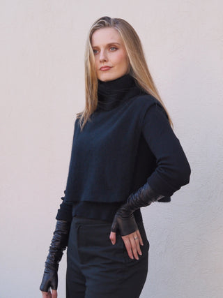 SALLA Kauluri | Merino-Possum | Black