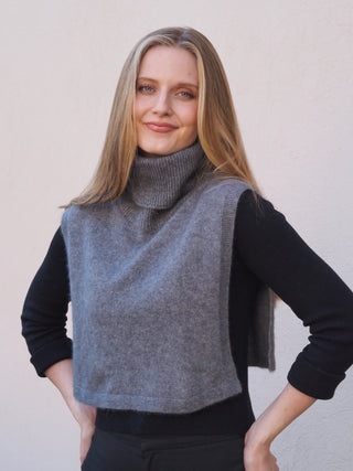 SALLA Kauluri | Merino-Possum | Shale Grey
