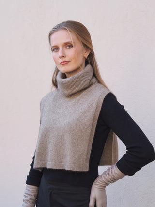 SALLA Kauluri | Merino-Possum | Oyster Beige