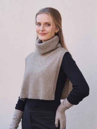 SALLA Kauluri | Merino-Possum | Oyster Beige