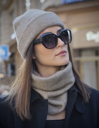 SAANA Pipo | Merino-Possum | Oyster Beige